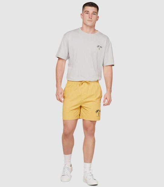 Mossimo LA/CA Palm Pool Shorts 