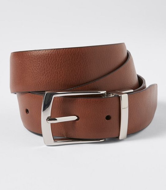 Reversible Leather Belt