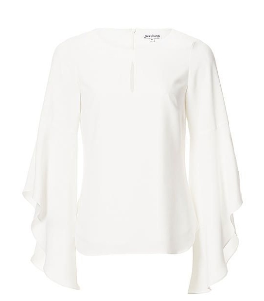 Yours Sincerely Waterfall Sleeve Blouse 2 of 5