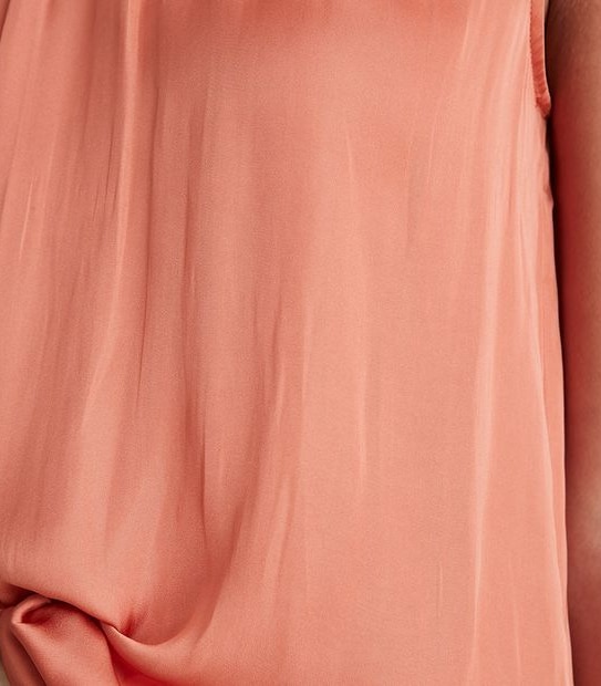 Preview Pleat Neck Tank Top