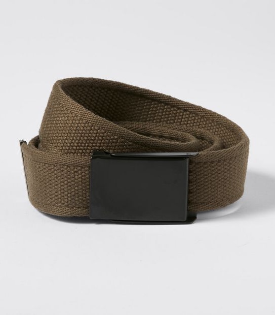 Mens Plate Buckle Belt