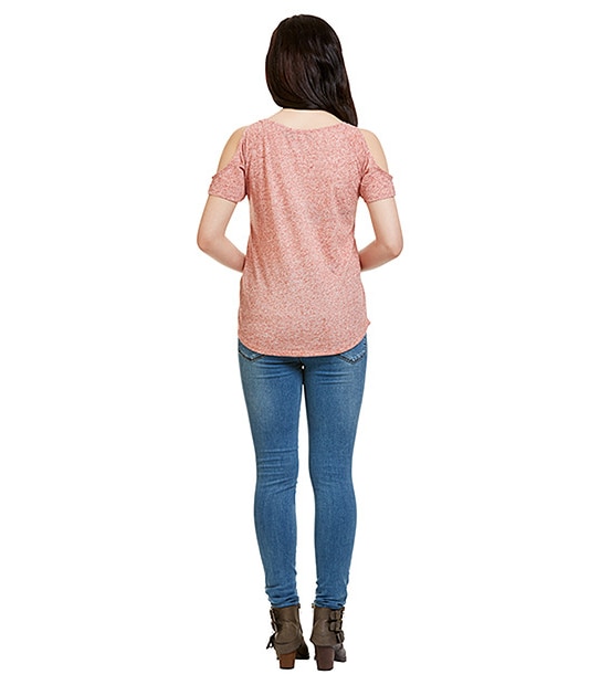 New Look Cold Shoulder T-Shirt 