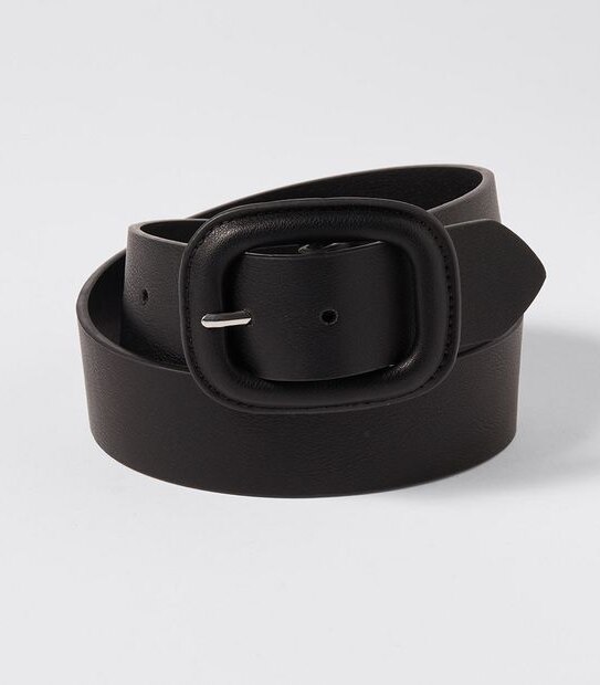 Covered Buckle Waist Belt