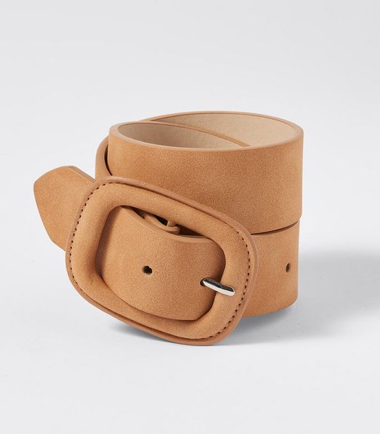 Covered Buckle Waist Belt