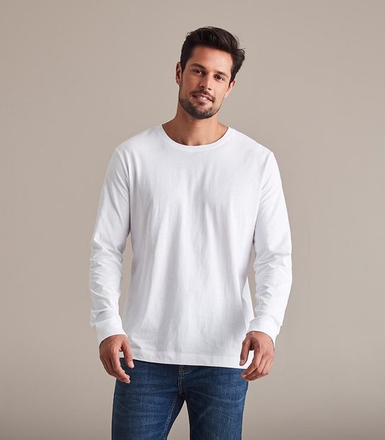 White Long Sleeve Undershirt : Target