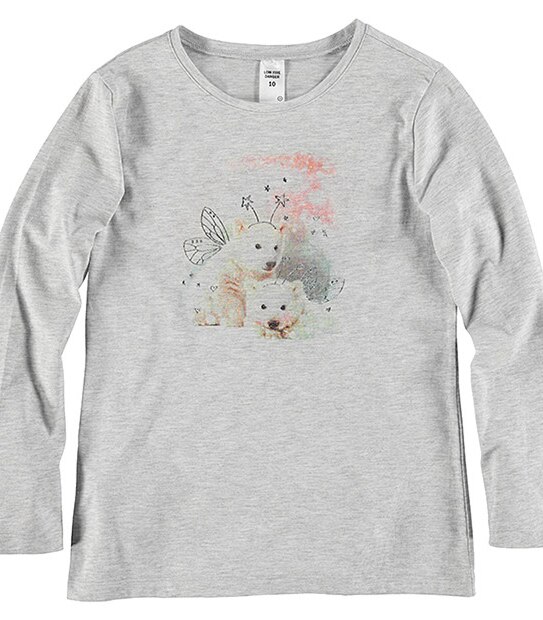 Girls' Jersey Flannelette Pyjama Set