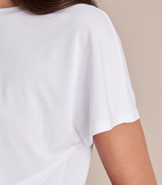Preview Extended Shoulder Crew Neck T-Shirt 5 of 6