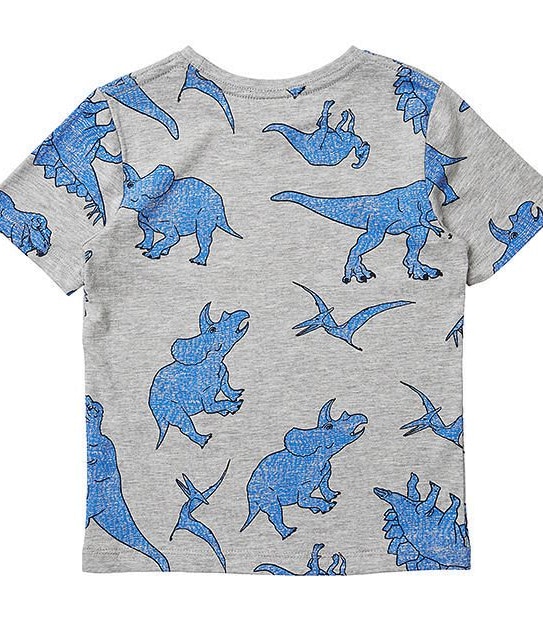Short Sleeve Dinosaur Print T-Shirt 2 of 3