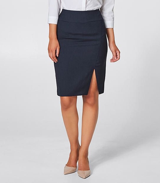 Front Split Pencil Skirt