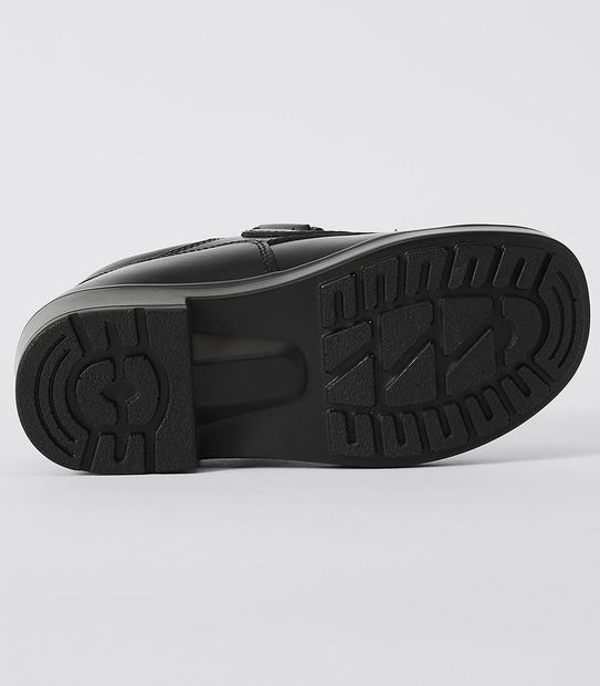 Earl Junior Twin Tab Leather School Shoes
