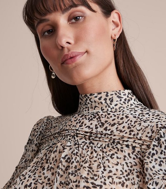 Preview Pintuck Detail Mini Dress