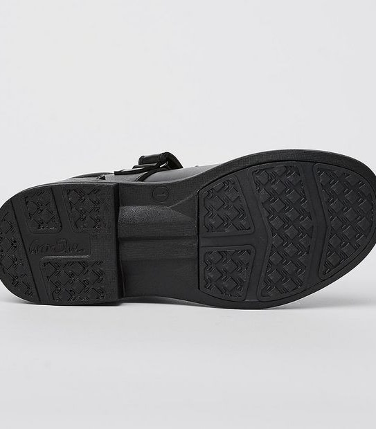 Gro Shu Mary Jane Leather School Shoe