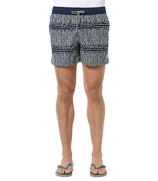Piping Hot Komono Volley Shorts - Navy