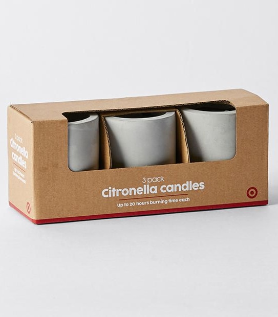 3 Pack Citronella Outdoor Concrete Canisters Target Australia