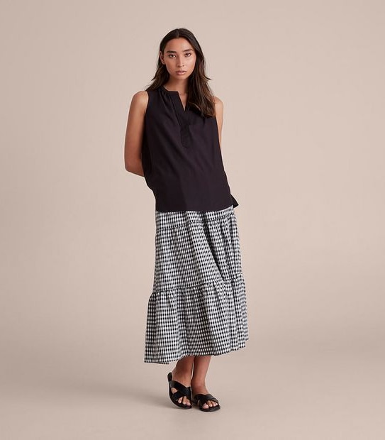 Preview Notch Neck Blouse