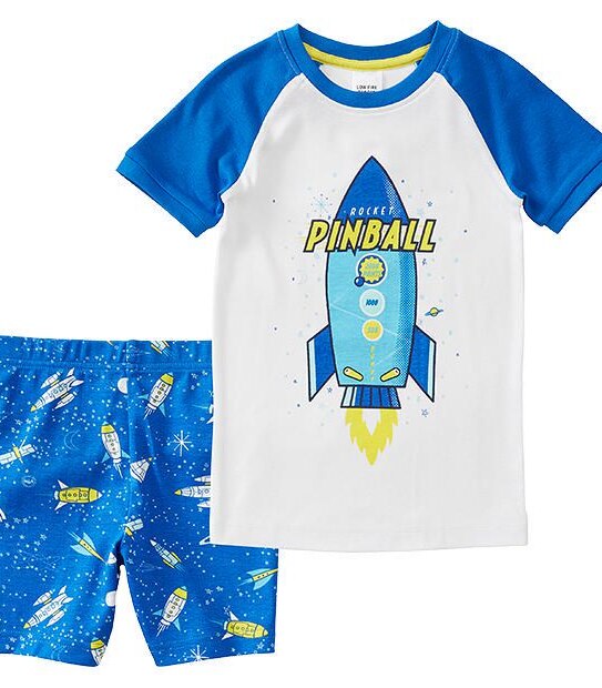 Rocket Pinball Short Sleeve Pyjama Set