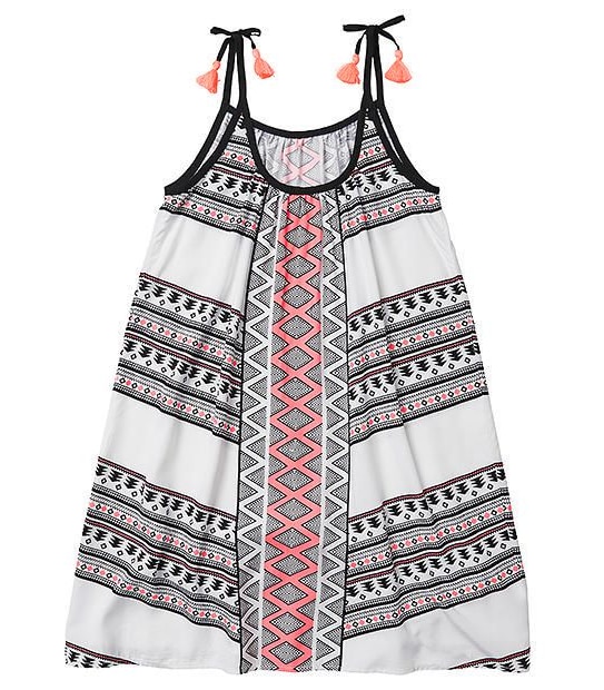 Neon Diamond Swing Dress