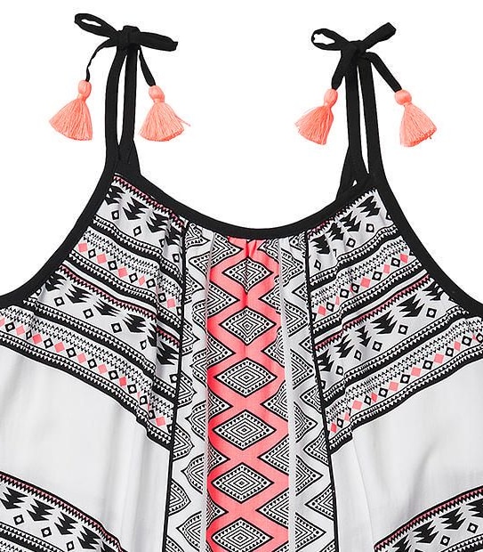 Neon Diamond Swing Dress