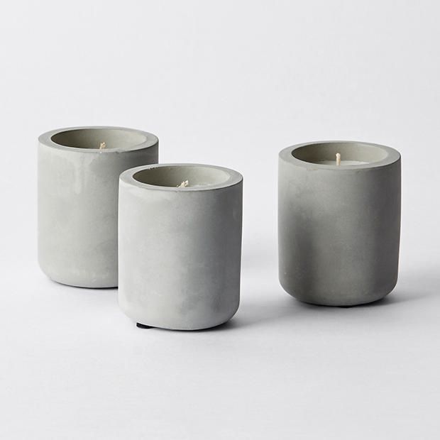 3 Pack Citronella Outdoor Concrete Canisters Target Australia