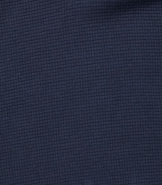 Waffle Long Sleeve Hooded Top