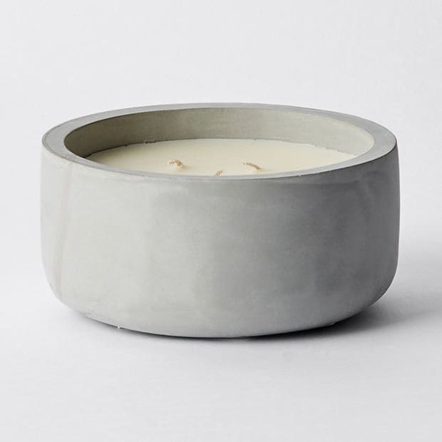 Large Citronella Candle Outdoor Concrete Canister Target Australia