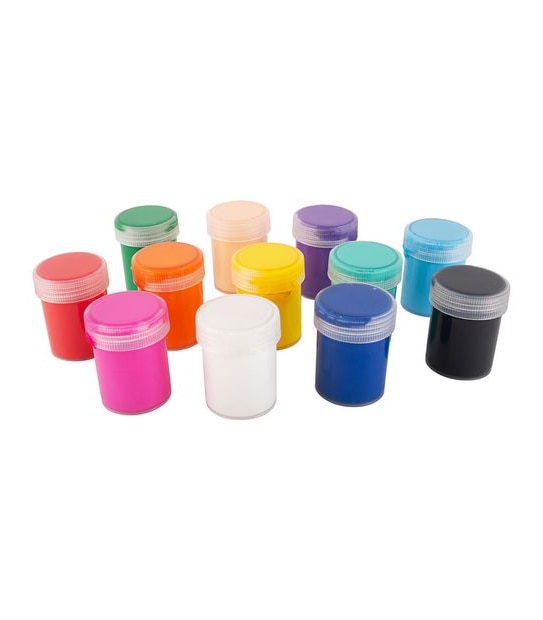 12 Pack Acrylic Paint - Classic