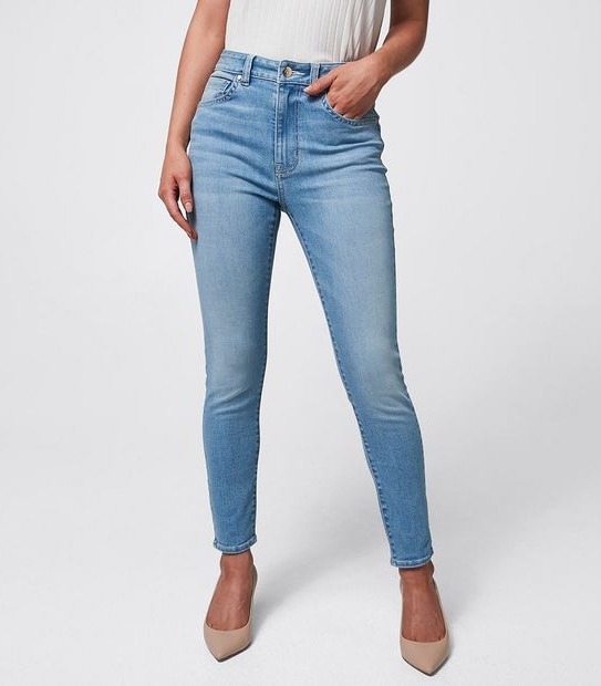 Dannii Minogue Petites Skinny High Waist Ankle Length Jeans