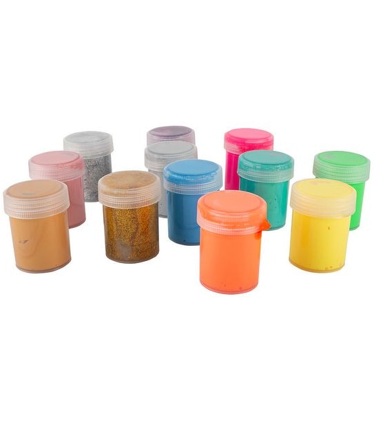 12 Pack Acrylic Paint - Specialty Colours