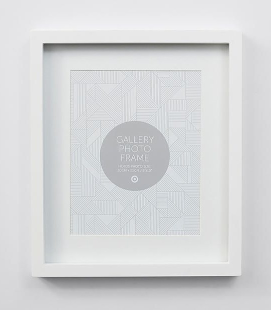 White Gallery Frame 20cm x 25cm