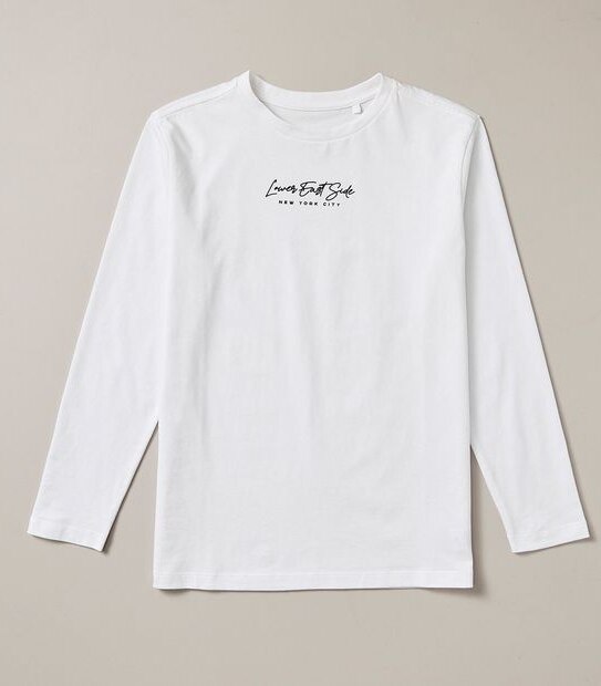 Organic Cotton Long Sleeve Top