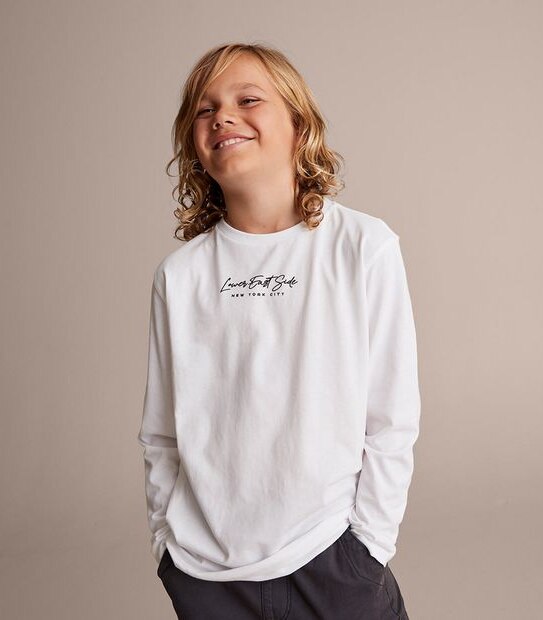Organic Cotton Long Sleeve Top