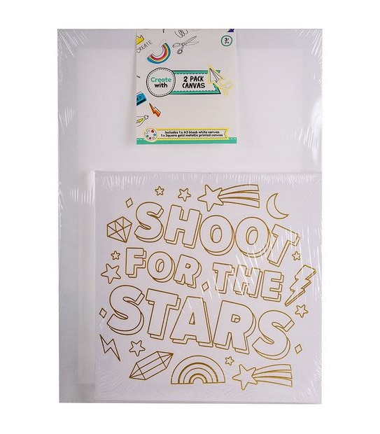 2 Pack Canvas Set