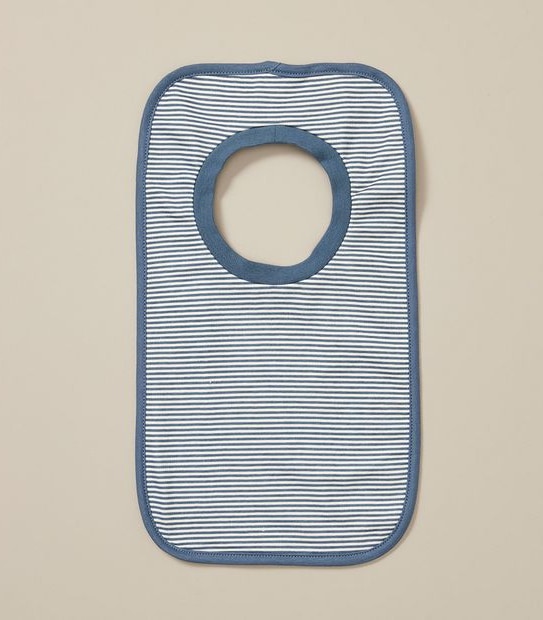 5 Pack bub. Organic Cotton Popover Bibs
