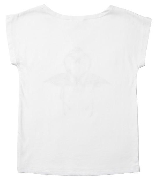 Short Sleeve Flamingo Print T-Shirt