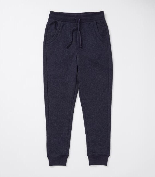 Geometric Yardage Print Trackpants