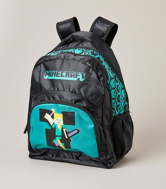 Kids Licensed Backpack - Minecraft
