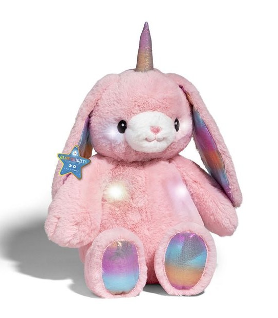 FAO Schwarz - Glow Brights - Toy Plush LED with Bunnycorn 15-inch