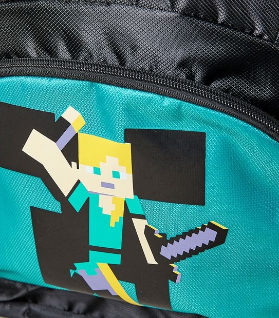 Kids Licensed Backpack - Minecraft