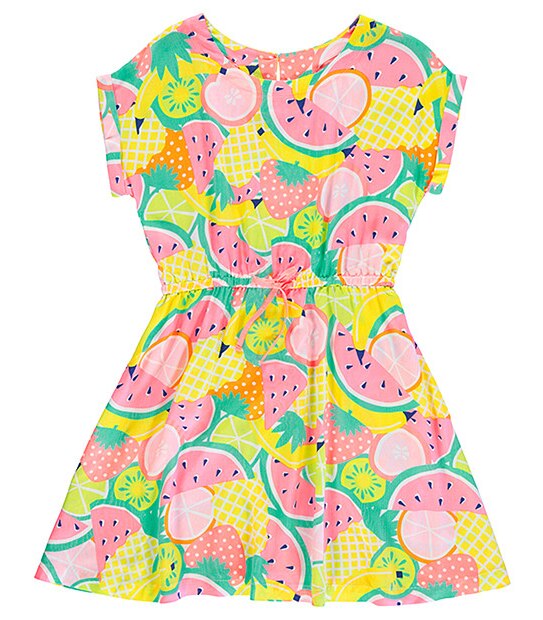 Girls' Fruit Print Dress