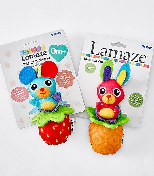 Lamaze Little Grip Rattle Assorted