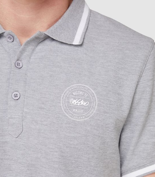 Mossimo Badge Pique Polo Top 5 of 5