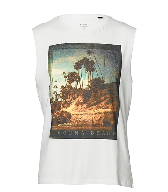Laguna Beach Tank Top - White