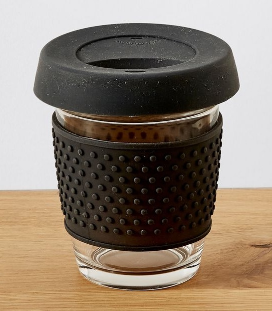 Reusable Glass Cup With Silicone