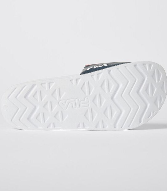 Fila Mens Tivoli Slides - White