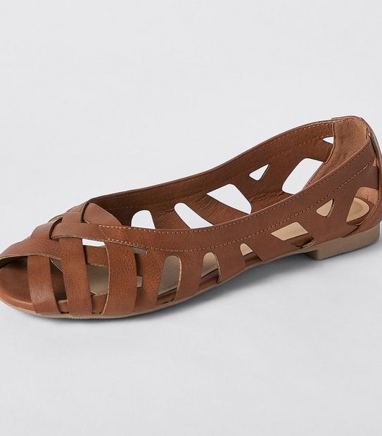 Felton Weave Ballet Flats - Tan