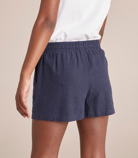 Linen Blend Shorts