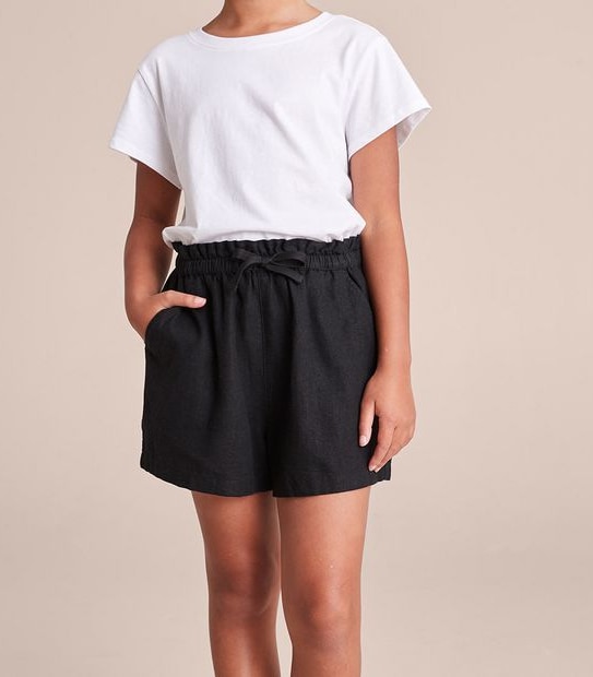Linen Blend Shorts