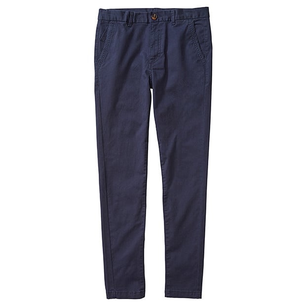 boys navy chino pants