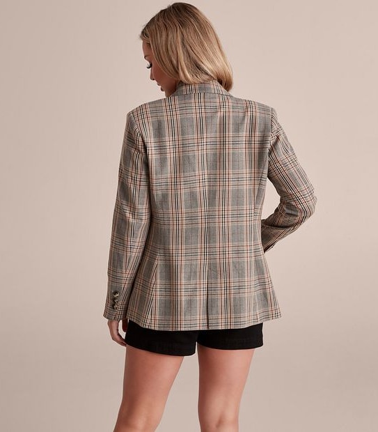 Dannii Minogue Petites Check Blazer