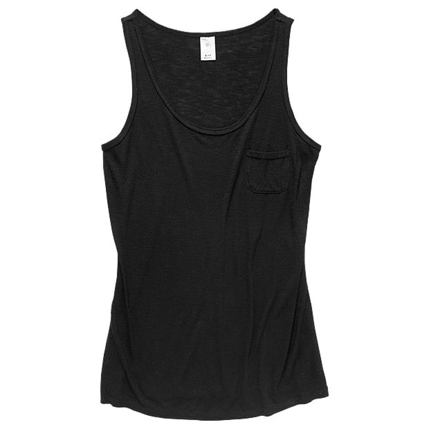 Essentials Black Sleep Slub Singlet Essentials Black Sleep Slub Singlet